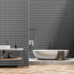 Papier Peint Crâne gothique Noir et blanc Grunge Cool Motif