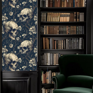 Papier Peint Crâne gris foncé universitaire