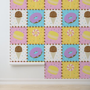 Papier Peint Cravages sucrés