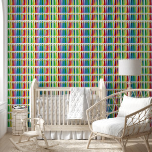Papier Peint Crayons de couleur