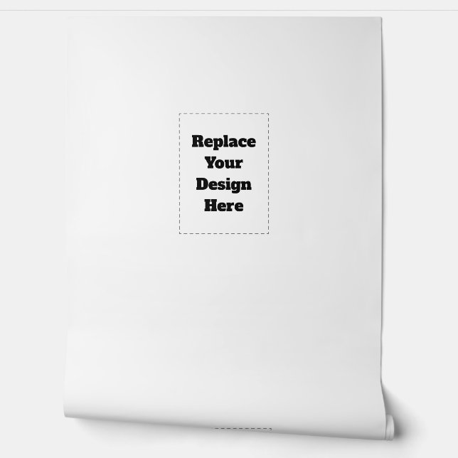 Papier Peint Create Your Own white  (Déroulement)