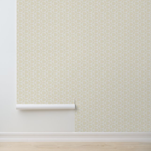 Papier Peint Crème Chaude Minimaliste (Application)