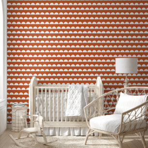 Papier Peint Cute Boho Half Moon Motif Enfants Salle de soins i
