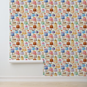 Papier Peint Cute boulangerie carrelée
