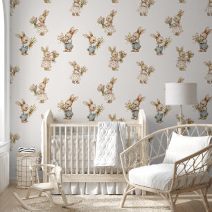Papier Peint Cute Bunny Nursery