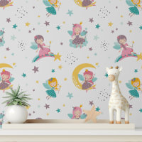 Cute Celestial Fairy Girl Moderne Enfants Motif