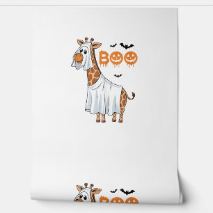Papier Peint Cute Giraffe Boo Costume d'Halloween Zoo Lover _7