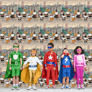 Papier Peint Cute Halloween Cats San Francisco do-it-yourself P