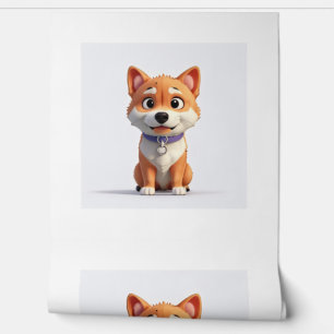 Papier Peint Cute Shiba Inu