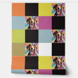 Papier Peint Dachshund Saucisson Chien Coloré Carré Pop Art<br><div class="desc">Un papier peint moderne coloré avec des dachshunds dans un style Pop Art parmi des carrés colorés. Ce papier peint apporte un look dynamique et dynamique à toutes les chambres, comme un design tout-rond ou comme un mur d'enceinte. Idéal pour les amoureux de les chiens de saucisses, le papier à...</div>