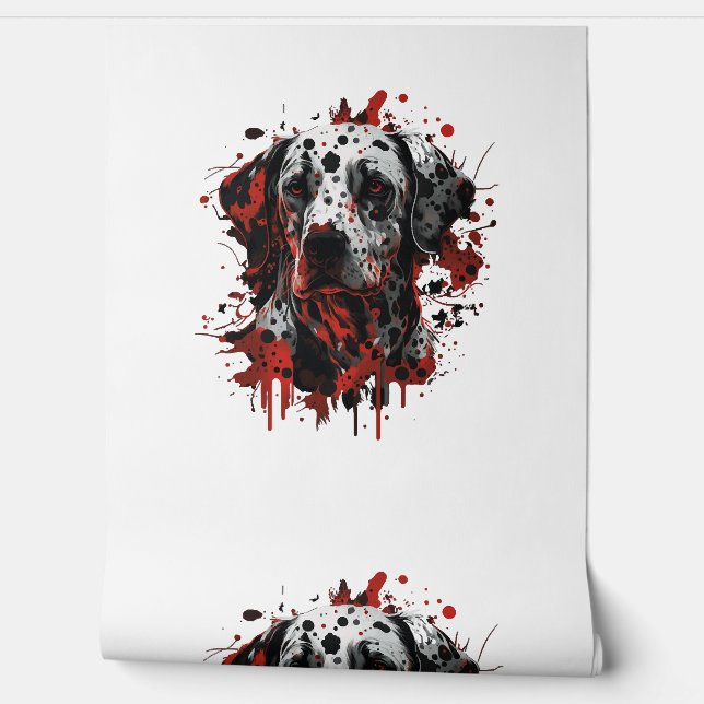 Papier Peint Dalmatien (Déroulement)