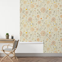 Dandelion floral orange jaune
