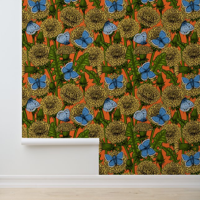 Papier Peint Dandelion medow (Application)