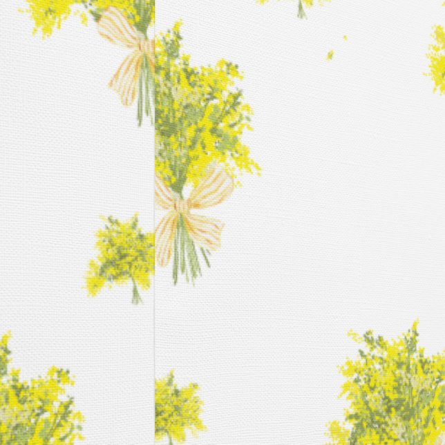 Papier peint de Bouquet Floral Jaune (Couture)