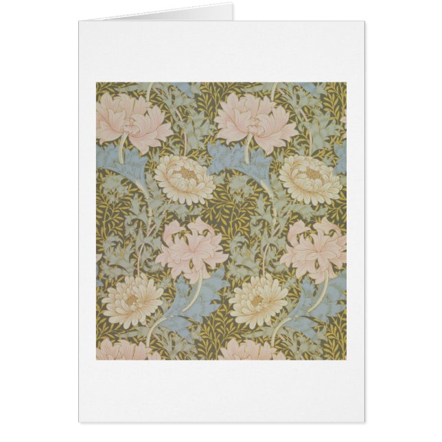 Papier peint de "chrysanthème", 1876 (papier (Devant)