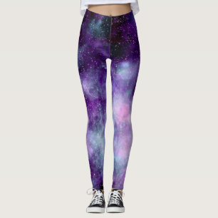 Papier peint de galaxie magique leggings