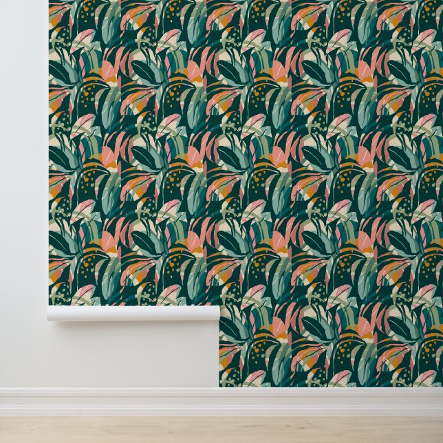 Papier peint de la jungle tropicale (Application)