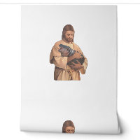 Débardeur Jésus tenant Moo Deng