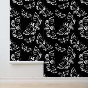 Papier Peint Décès Head Hawkmoth Gothique