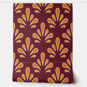 Papier Peint Deco Ploomf Jaune
