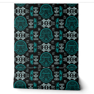 Papier Peint Décor intérieur inca Aztec