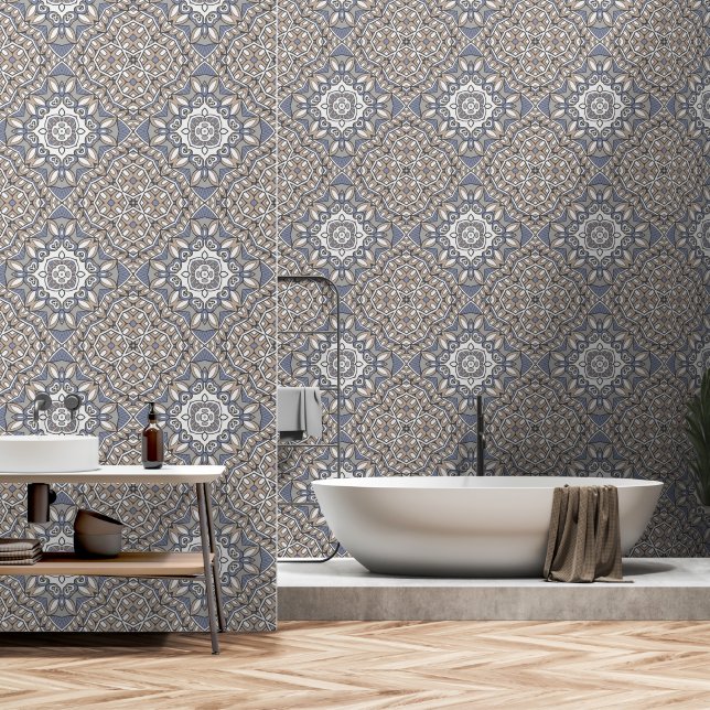 Papier Peint Décor oriental 3 (Salle de bain)