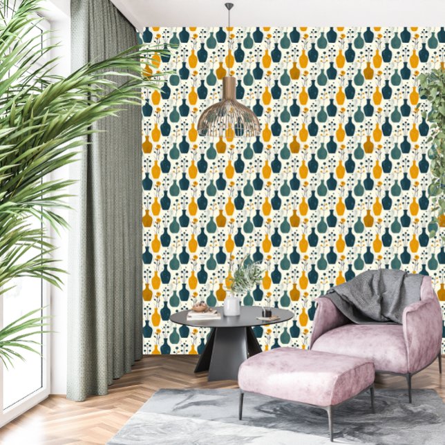 Papier Peint Décoration murale de luxe pour Airbnb  (Stand out with **Golden Petal Parlor**. Create an Instagram-worthy space to turn browsers into guest)