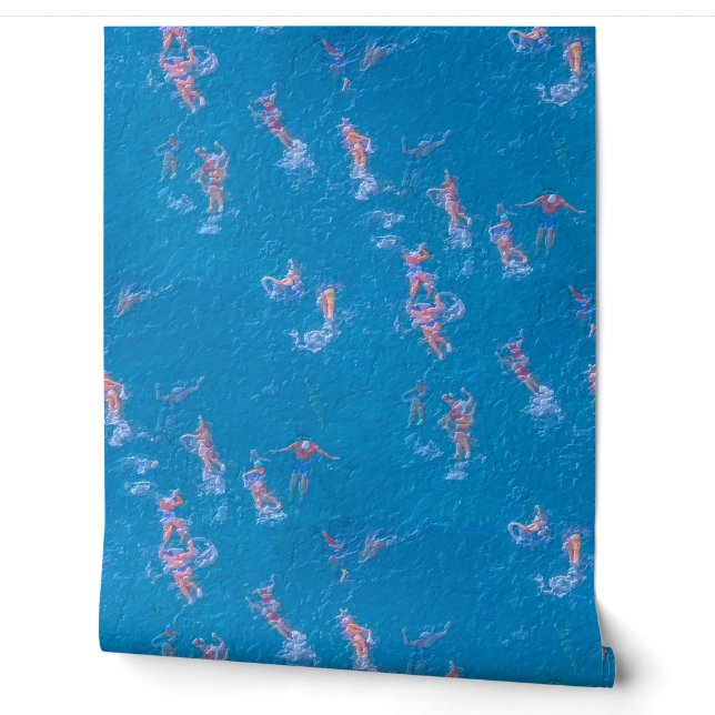 Papier Peint Découvrir dans l'eau (Déroulement)