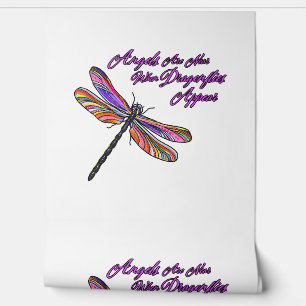 Papier Peint Des Anges Apparaissent Lorsque Les libellules Sont