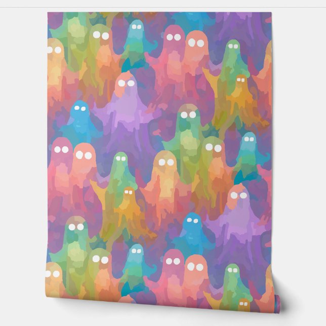 Papier Peint Des fantômes qui osent (Déroulement)