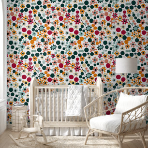 Papier Peint Des floraisons vibrantes