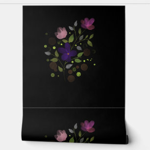 Papier Peint Design floral minimaliste