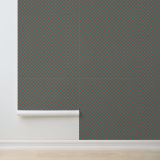 Papier Peint Design Jade Red Small Checkerboard