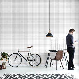 Papier Peint Design minimaliste moderne en noir et blanc À dami
