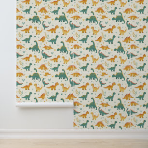 papier peint dinosaure