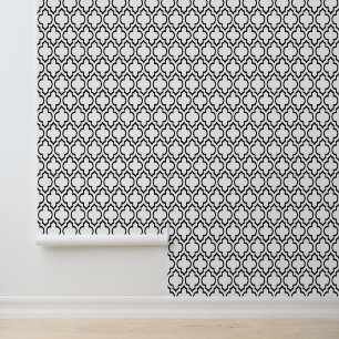 Papier Peint do-it-yourself couleurs Quatrefoil marocain #4DS n