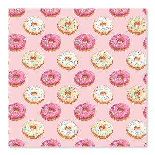 Papier Peint Donut   Revêtement Mural de Motif Ali