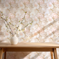 Dramatique Baroque Floral Soft Rose Gold V1 ID1050