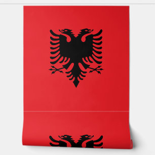 Papier Peint Drapeau albanais