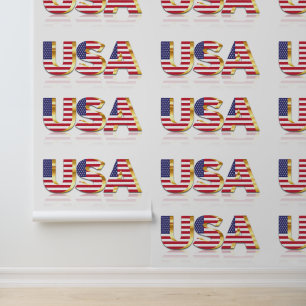 Papier Peint Drapeau américain patriotique