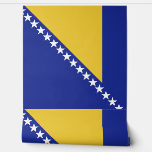 Papier Peint Drapeau de Bosnie-Herzégovine