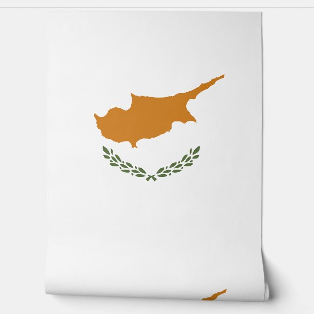 Papier Peint Drapeau de Chypre (Déroulement)