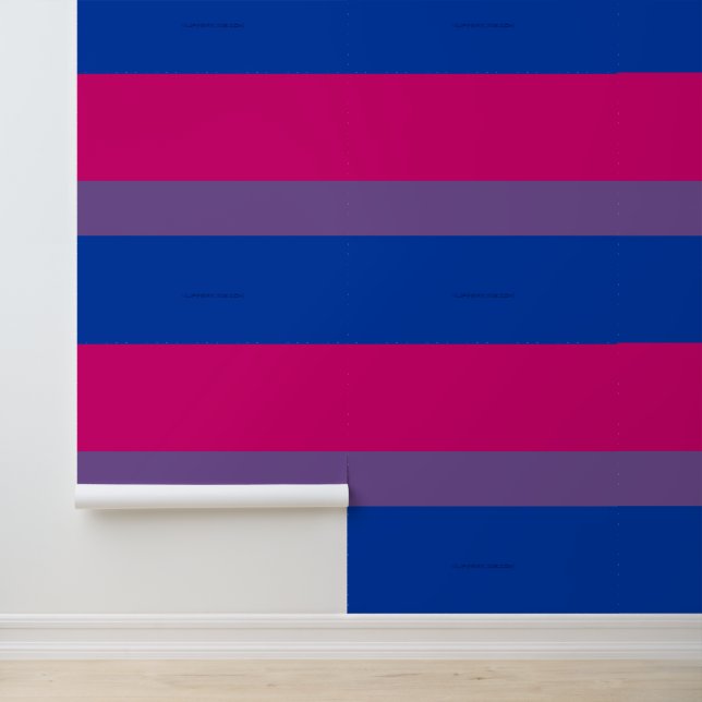 Papier Peint Drapeau de fierté bisexuelle de SlipperyJoe couleu (Application)