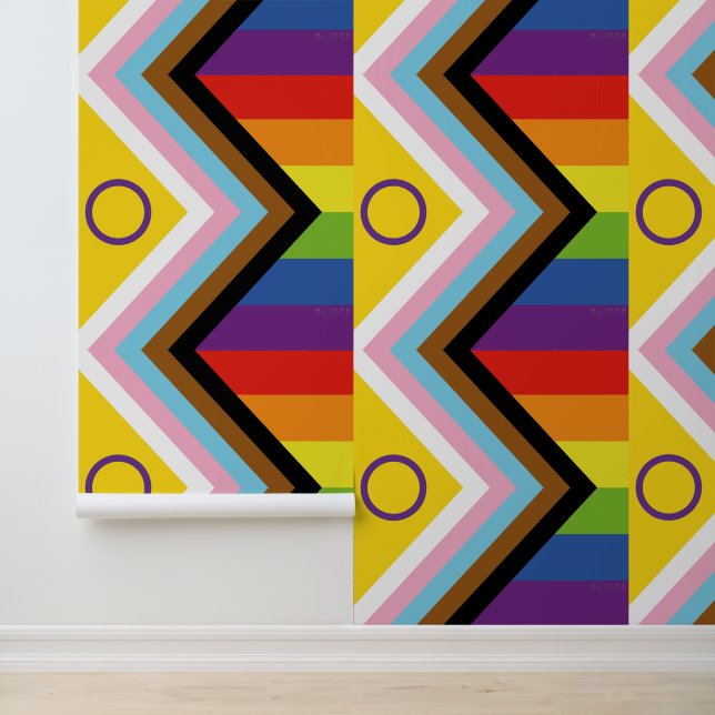 Papier Peint Drapeau de fierté intersexe de SlipperyJoe's fond  (Application)