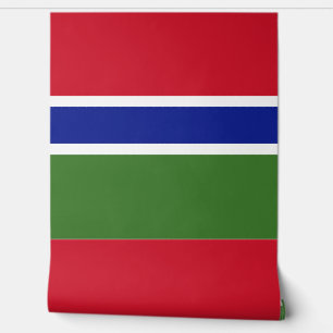 Papier Peint Drapeau de Gambie