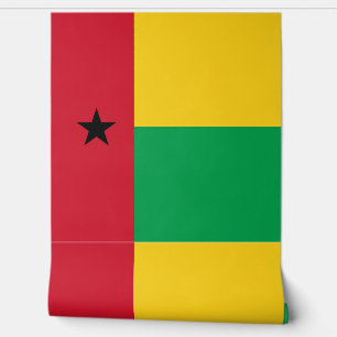 Papier Peint Drapeau de Guinée-Bissau