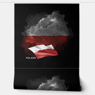 Papier Peint Drapeau de la Pologne