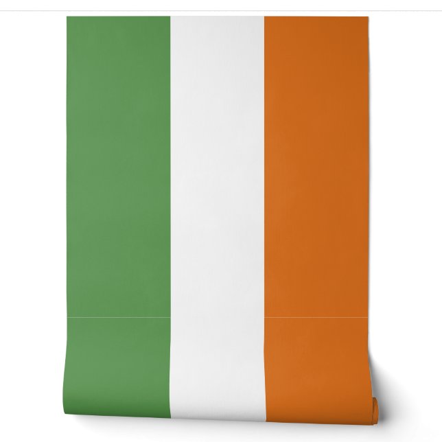 Papier Peint Drapeau de l'Irlande (Déroulement)