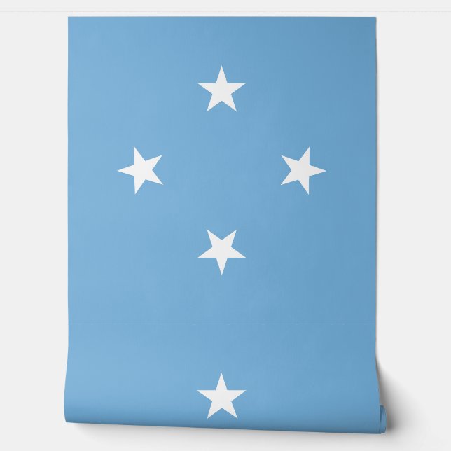 Papier Peint Drapeau des États fédérés de Micronésie (Déroulement)