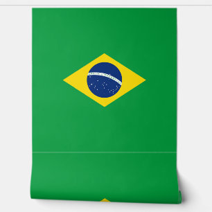 Papier Peint Drapeau du Brésil